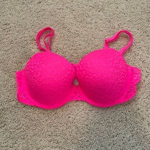 Hot Pink Victorias Secret Bra